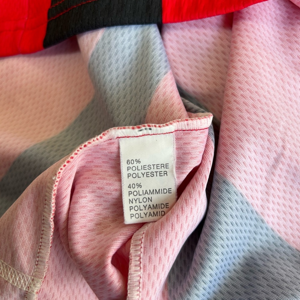 SMS Santini cycling jersey red/gold w/back pockets.Chianti Classico. Size XXL. - Picture 4 of 12